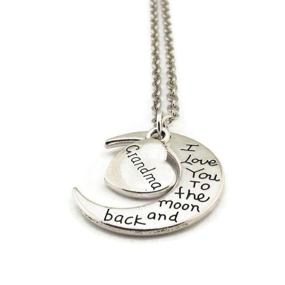 3 Piece Mom,Daughter,Grandma Necklace Set